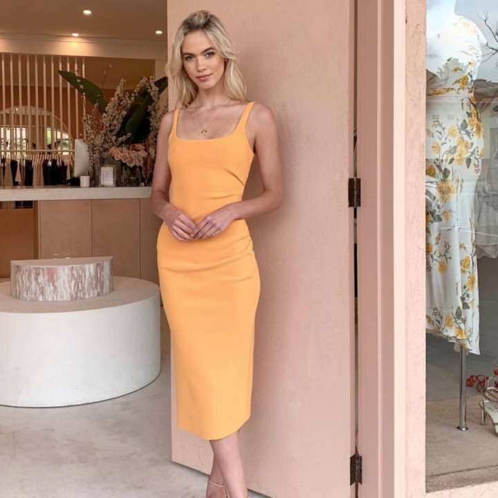 midi corset prom dress Elegant Puff Sleeve Midi Corset Maxi Prom Dresses Evening Birthday Outfits  P452